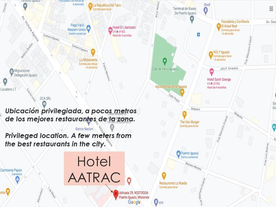 Hotel AATRAC Iguazú Puerto Iguazú Esterno foto